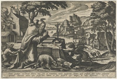La tentation de saint Antoine - Pieter van der Borcht (I)