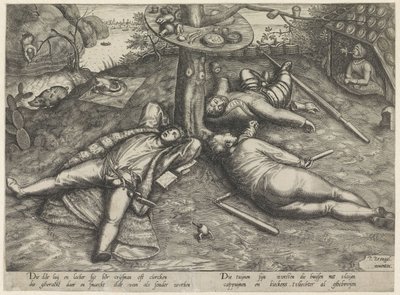 Pays de Cocagne - Pieter van der Heyden (attributed to)