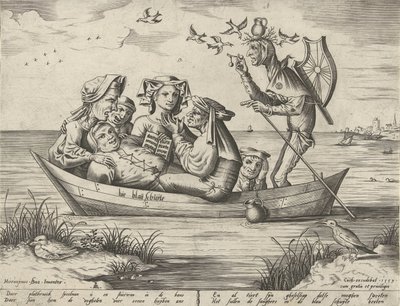 Le bateau bleu (Bie blau schuijte) - Pieter van der Heyden