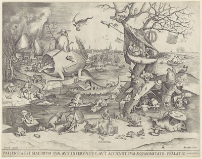 Patience (Patientia) - Pieter van der Heyden