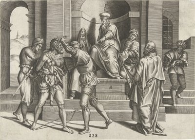 Arrestation de Jean-Baptiste - Pieter van der Heyden