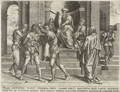 Arrestation de Jean le Baptiste - Pieter van der Heyden