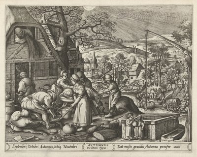 Automne (Autumnus) - Pieter van der Heyden