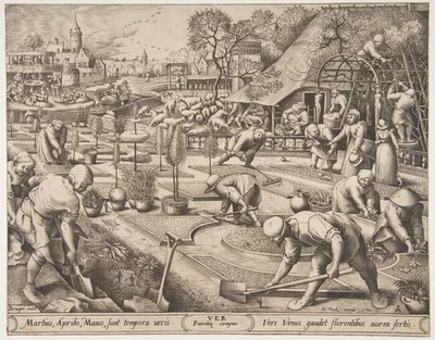 Printemps Ver des Saisons, 1570 - Pieter van der Heyden