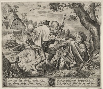 Les Aveugles Guidant les Aveugles - Pieter van der Heyden