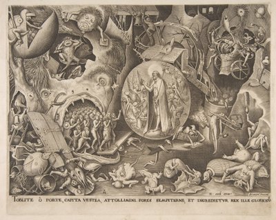 La Descente du Christ aux Limbes, 1551 - Pieter van der Heyden