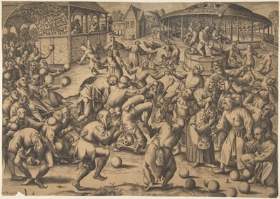 La Fête des fous - Pieter van der Heyden