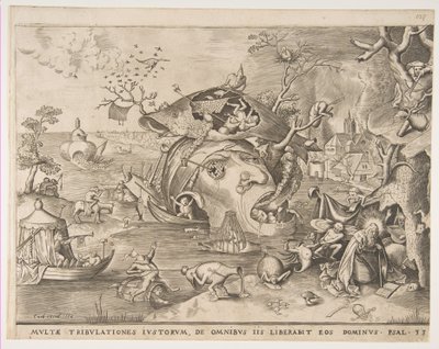 La tentation de Saint Antoine, 1556 - Pieter van der Heyden