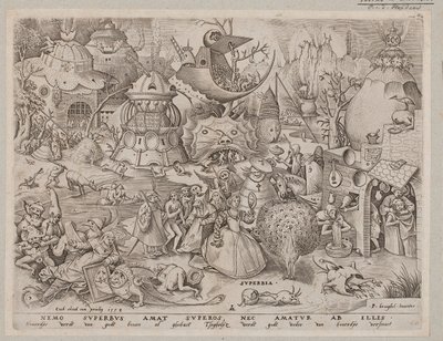 Les sept vices - Pieter van der Heyden