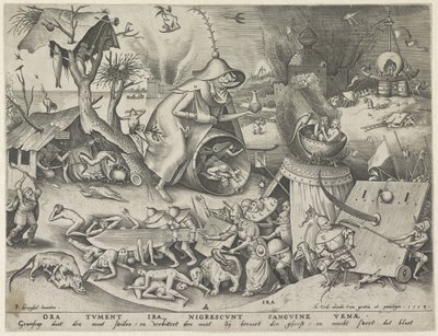 Colère (De zeven hoofdzonden) - Pieter van der Heyden