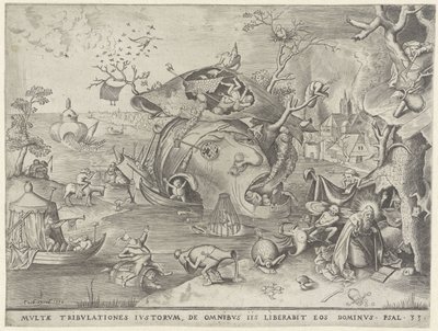 Tentations de Saint Antoine - Pieter van der Heyden