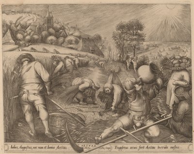 Été - Pieter van der Heyden after Pieter Bruegel the Elder