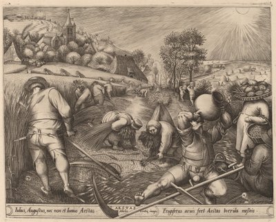 Été - Pieter van der Heyden after Pieter Bruegel the Elder