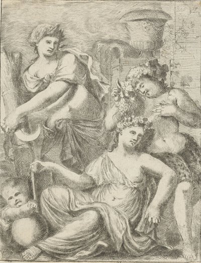 Cérès, Bacchus et Vénus - Pieter van der Plas (II)