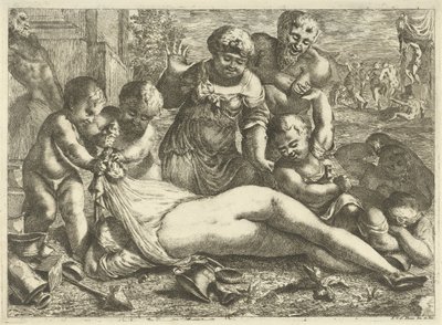 Une bacchante ivre - Pieter van der Plas (II)