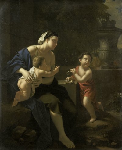 Souffler des bulles - Pieter van der Werff (attributed to)