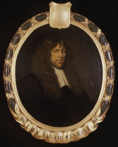 Portrait de Cornelis van Couwenhove, Directeur de la Chambre de Rotterdam de la Compagnie néerlandaise des Indes orientales, élu en 1667 - Pieter van der Werff