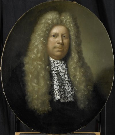 Portrait de Jacob Dane, directeur de la chambre de Rotterdam de la Compagnie néerlandaise des Indes orientales, élu en 1689 - Pieter van der Werff