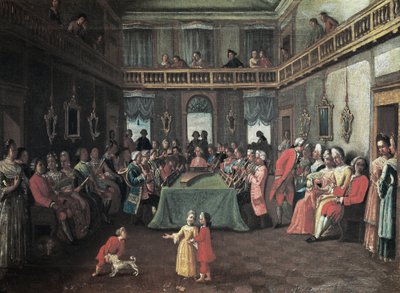 Concert dans une maison privée - Pietro (school of) Longhi