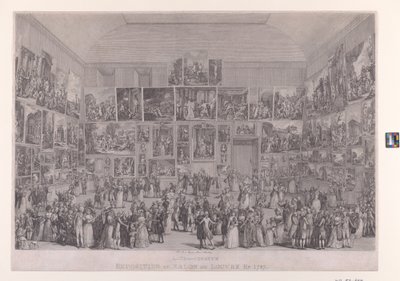 Exposition au Salon du Louvre en 1787 - Pietro Antonio Martini
