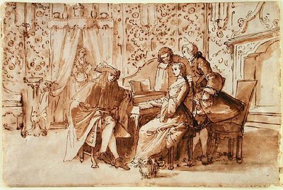Une Fête Musicale - Pietro Antonio Novelli