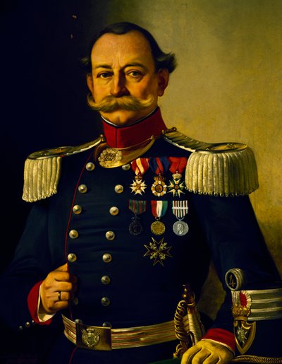 Portrait de colonel italien - Pietro Baldini
