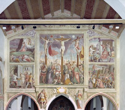Scènes de la passion et de la crucifixion - Pietro Baschenis