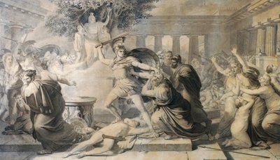 Mort de Priam - Pietro Benvenuti