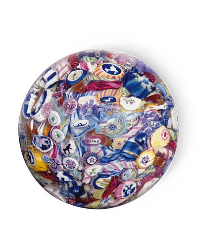 Poids millefiori brouillé, 1846 - Pietro Bigaglia