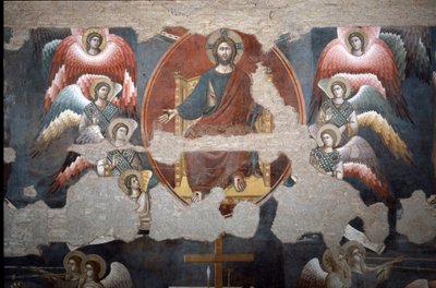 Le Jugement dernier Christ triomphant. (Détail) - Pietro Cavallini