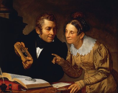 Portrait des Parents - Pietro Fabris