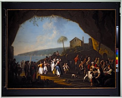 Tarantelle à Mergellina - Pietro Fabris