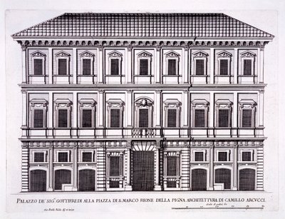 Palazzo Grazioli, Piazza San Marco, Rome, de 