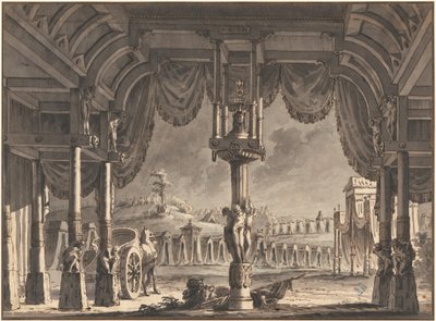 Décor de scène d