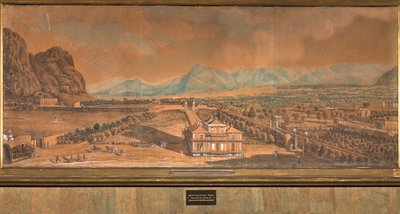 Vue de la Villa Favorita et du Palais Chinois - Pietro Junior Martorana