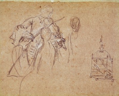 Un violoniste - Pietro Longhi