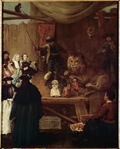 La cabane du lion - Pietro Longhi