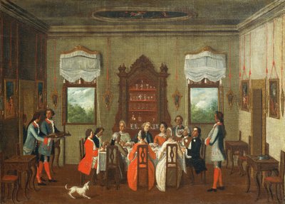 Déjeuner à la villa, de l
