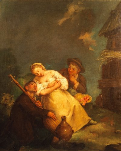 Scène paysanne - Pietro Longhi