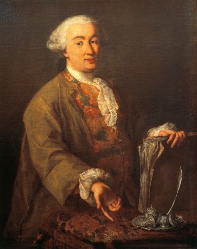 Portrait de Carlo Goldoni - Pietro Longhi