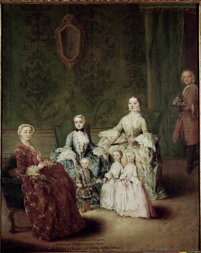 Portrait de la famille Sagredo - Pietro Longhi