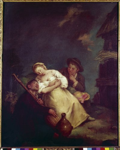Agriculture endormie (La contadina addormentata) - Pietro Longhi