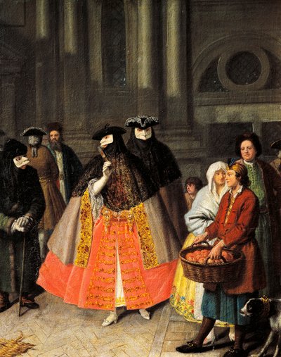 Conversations entre masques Baute - Pietro Longhi