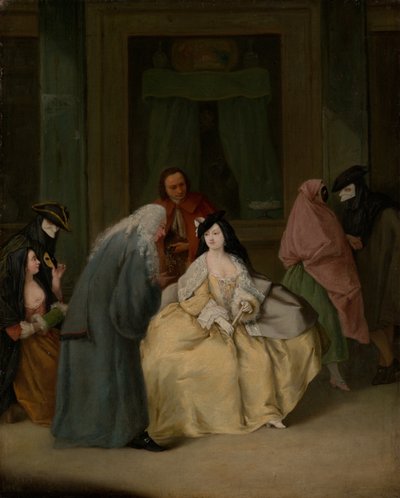 La Rencontre - Pietro Longhi