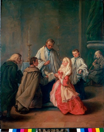 Les sacrements : Cérémonie de mariage - Pietro Longhi