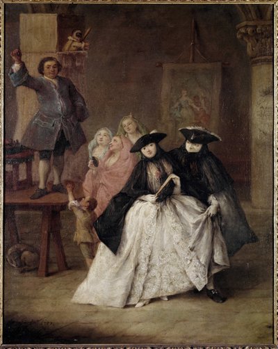 Le charlatan (Il ciarlatano) - Pietro Longhi