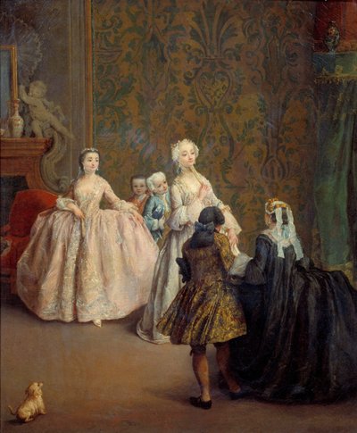 La présentation - Pietro Longhi