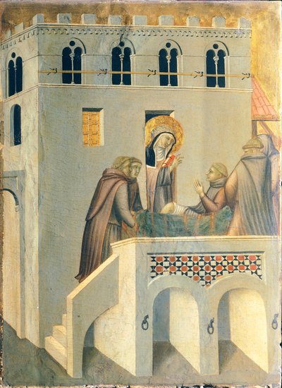 Le bienheureux guérit le pied d