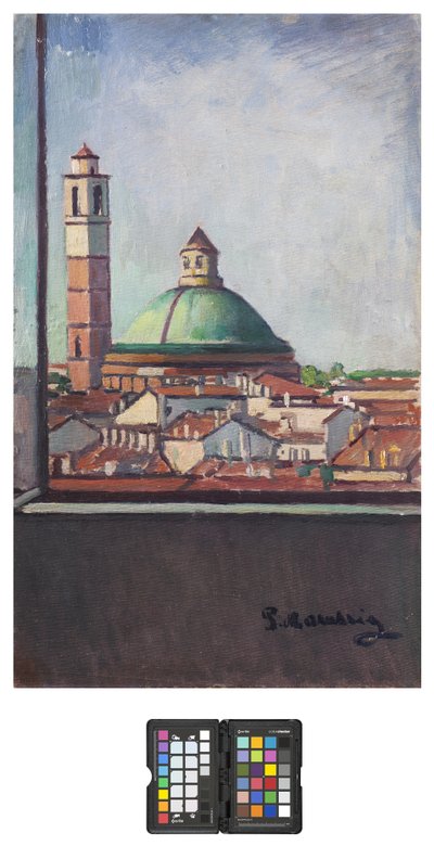 Dôme de San Carlo à Milan, 1928 - Pietro Marussig