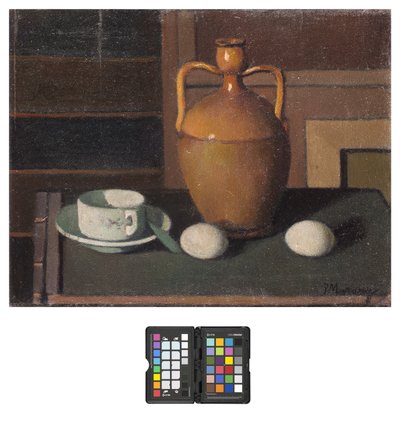 Nature morte avec œufs, 1924 - Pietro Marussig